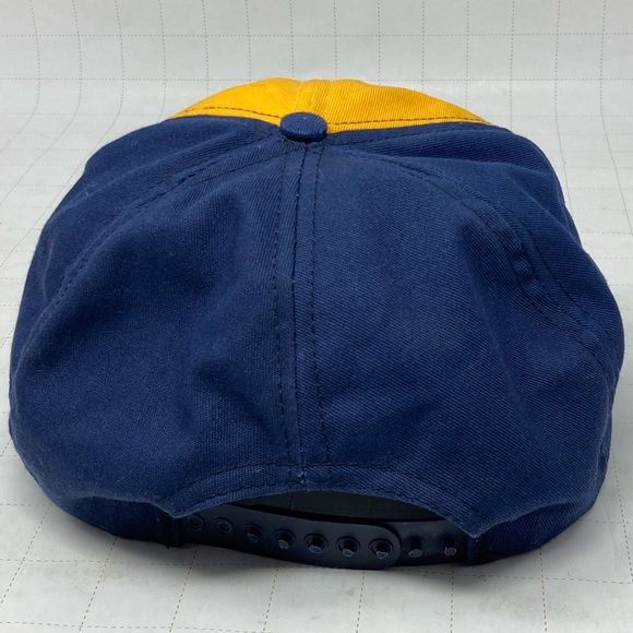 Boy Scouts Wolf Blue Gold vintage made in the USA twill M/L SnapBack cap - Picture 4 of 11